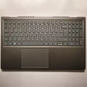 호환  BR 레이아웃 Dell Inspiron 15Pro 5510 5515용 키보드가 포함된 새 노트북 팜레스트 커버