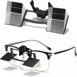 Bywo 새로운 게으른 안경 누워서 팔 프레임 프리즘 목을 뜨개질 볼 모바일 수 TV를 때 클립 읽거나 책을