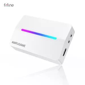 호환 게임 녹화 및 라이브 스트리밍을 FIFINE 4K 1080P HDMI 비디오 캡처 카드 PS5 스위치 Xbox 및 PCMac용