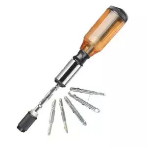 드라이버 5종세트 가정용 일자 십자 미니 공구 반자동 세트 소형