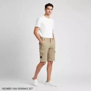[CP컴퍼니] 시피컴퍼니 렌즈 카고 반바지 빈티지 카키 153481308