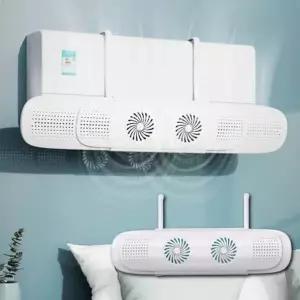 [셀러에이드]조절편한 신축형 벽걸이 에어컨 바람막이 윈드 패널 에어컨 간접