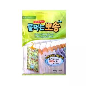 [뷰티에어] 습기가 보인다 물먹는뽀송 (습기제거제) 400g 1개입 (대형)