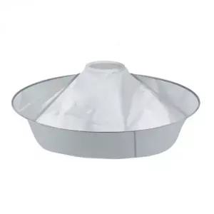 [셀러에이드]원형 헤어 커트 망토 이발용 머리카락 방지 가운 염색보 셀프미용