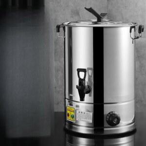 장국 보온통 업소용 포트 온탕기 매장 물통 가열 대형 전기 이중 스테인레스 업소용보온통