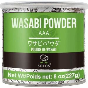 소오스 와사비 파우더 8온스(227g), 스시와 사시미용 프리미엄 와사비 파우더