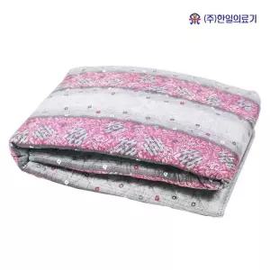 한일의료기 EMF 인체감지 탄소 전기매트 슈퍼싱글 피오니핑크