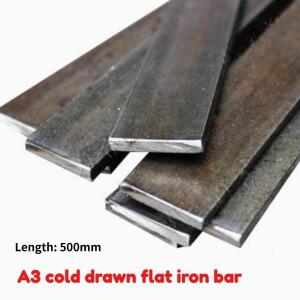 1/2개 두께 2/3/4/5/6mm A3 철판 평철 냉간 인발 Q235 철근 제로 커팅 레이저 절단 길이 500mm