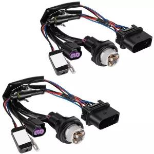 호환 810003 프로젝터 헤드 라이트 변환 어댑터 와이어 하네스 Ram 1500 2500 3500 2013-2018 라이트 컨버