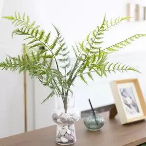 아트박스/플라워트리 보스턴 고사리 조화 유리 화병 set 60x53cm DIY 장식