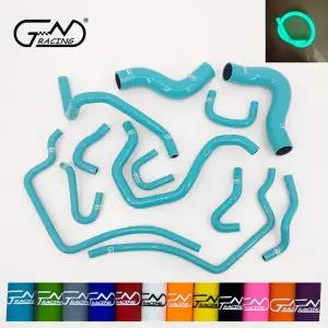 호환  1996-2000 Subaru Impreza GC8 EJ20 STi WRX GT Vers 3-6 실리콘 라디에이터 호스 키트에 적합