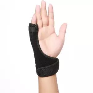 새끼 손가락 보호대 골절 블랙 고정 장갑 중수골 염좌