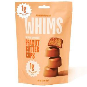 윔스 오트 밀크 초콜릿 땅콩버터 컵 u2013 깨끗한 재료, 몽크 프루트, 설탕 알코올 없음 u2013 1봉지