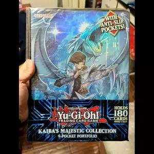 호환  유희왕 코나미 듀얼 몬스터스 카이바의 마제스틱 컬렉션 9포켓 180장 카드 수납 밀봉 듀얼리스트 포