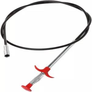 배수구용 Drilax 36인치 유연한 그래버 도구 제모 싱크대 및 샤워 막힘 클리너를 위한 기계식 손가락이