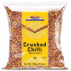 라니 으깬 고추 플레이크 칠리 (피자 타입 컷) 3.5온스 (100g) ~ 천연 무색 첨가 텐 친화적 NON-GMO 코셔