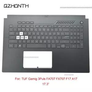 호환  ASUS TUF 게이밍 3플러스 FA707 FX707 F17 A17 팜레스트백라이트 키보드 포함 17.3인치용