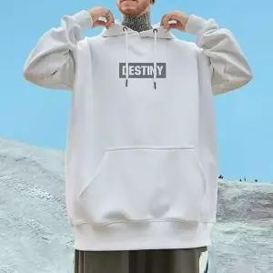 [골드스마일]간절기 레터링 기모 베이직 로고 후드티셔츠 S S71 기모후드티 봄