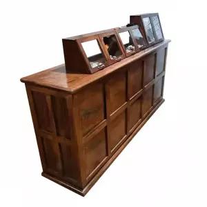 우드쇼케이스 베이커리 디저트 보관함 브레드박스 진열대 빵보관함