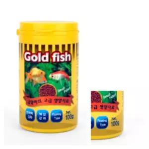 금붕어먹이 골드피쉬 100g 어분 금붕어밥 물고기먹이 구피먹이