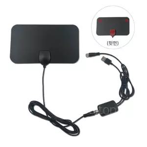 TV 안테나 UHD 지상파 수신 증폭기 세트 초슬림 부착형 3M 벨톤 S-ANT30