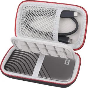 WD 마이 패스포트 SSD 외장 휴대용 Lacdo 하드 캐리 케이스 500GB 1TB 2TB 4TB 솔리드 스테이트 드라이브