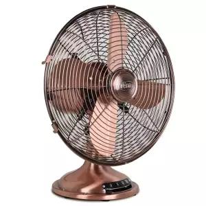 [레이나][E] 레이나 12인치 탁상용 브론즈 엔틱 메탈선풍기 RF-3121