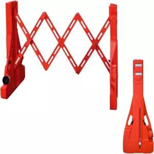 일렉트리덕트 7.5피트 임시 안전 확장형 게이트 휴대용 배리어 군중 통제 바리케이드(높이 3.5피트)