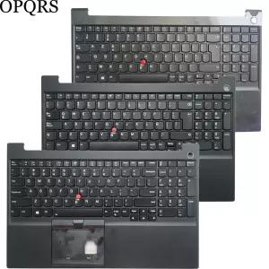 호환 Lenovo ThinkPad E15 Gen 2 USLatin LASpanish SPFrench FR AZERTY 노트북 키보드손목 받침대 상단 덮