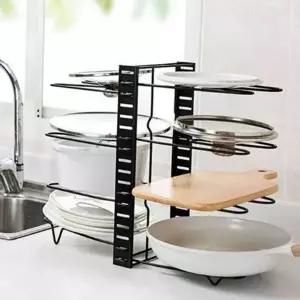후라이팬 정리대 프라이팬 정리대 주방용 냄비 다용도 수납 조리