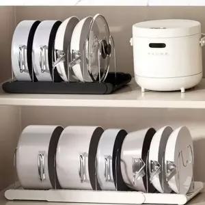 냄비 정리대 프라이팬 정리대 다용도 후라이팬 주방 수납 상부장