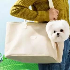 중소형견 반려동물 이동가방 오픈도어 강아지 이동백 숄더백