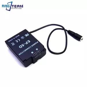 호환 10 개몫 EP5D EP-5D DC 커플러 EN-EL21 더미 배터리 전원 공급 장치 커넥터 4.01.7mm 1 V2 1V2 카메라