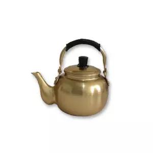 양은주전자 1L 레트로 막걸리주전자 전통주전자 황동주전자 차주전자 티포트 가정용