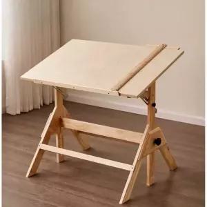 제도책상 드로잉 테이블 원목 그림 디자이너 데스크