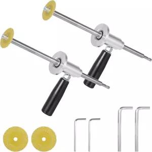 이스포츠 PVC 파이프용 파이프 커터 내부 2세트 도구 다이아몬드 연삭 휠 및 핸들 포함 7인치 조정 가능한