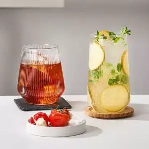 텀블러 마카 내열 유리 잔 칼립소 언더락 홈카페 머그잔 물통