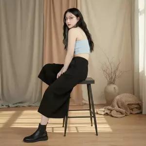 [하프클럽/셀러허브_여성트랜드패션]여성 데일리  와이드 시원한 이지룩