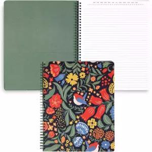 스틸 밀 앤 코 대형 스파이럴 160페이지 95인치 Wanderlust 노트북 하드커버와 11인치 내구성 대학