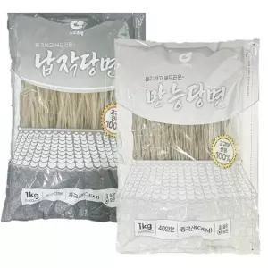 [스위트웰] 만능당면 1kg 1봉+납작당면 1kg 2봉
