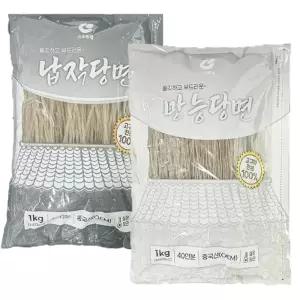 [스위트웰] 만능당면 1kg 1봉+납작당면 1kg 2봉