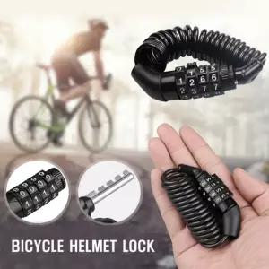 좁은공간가능 4단번호키 여행 와이어자물쇠 스프링번호키 도난방지 다용도