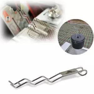 캠핑 석쇠 스텐 집게 야외 고기불판 들게 화로대 그릴 그립 그리들