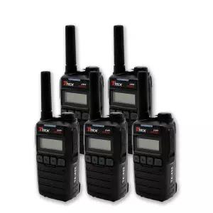티알엑스 TA-420 TA420 고성능 현장용 업무용 디지털 무전기 5대 세트 