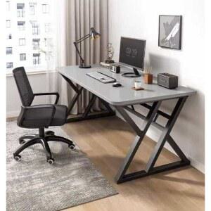 심플 컴퓨터 책상 학습 PC용 조합 테이블 쓰기 바퀴 학습책상 2인용 100cm 게임