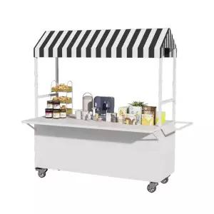 철제 가판대 전시대 철제선반 타공판 판매대 블랙