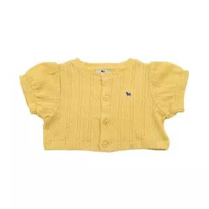 갤러리아 [백일,돌,아기옷]임신축하,출산,조카,유아,외출복YE)니트반팔가디