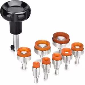 HERCHR 벤치 시계 케이스 오프너 제조기 키트 나사 도구 백 클로즈 수리 리무버