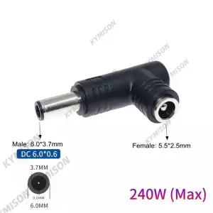 호환 5.52.5mm  6.03.7mm 6.00.6mm DC 전원 어댑터 변환기 ASUS i5 i7 R7 R9 게임북 용 240W 노트북 충전기
