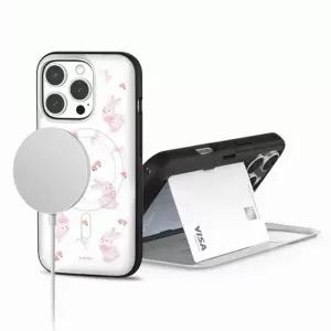 갤럭시S26 트라이코지 러블리애니멀 맥세이프 카드 도어 애니멀도어